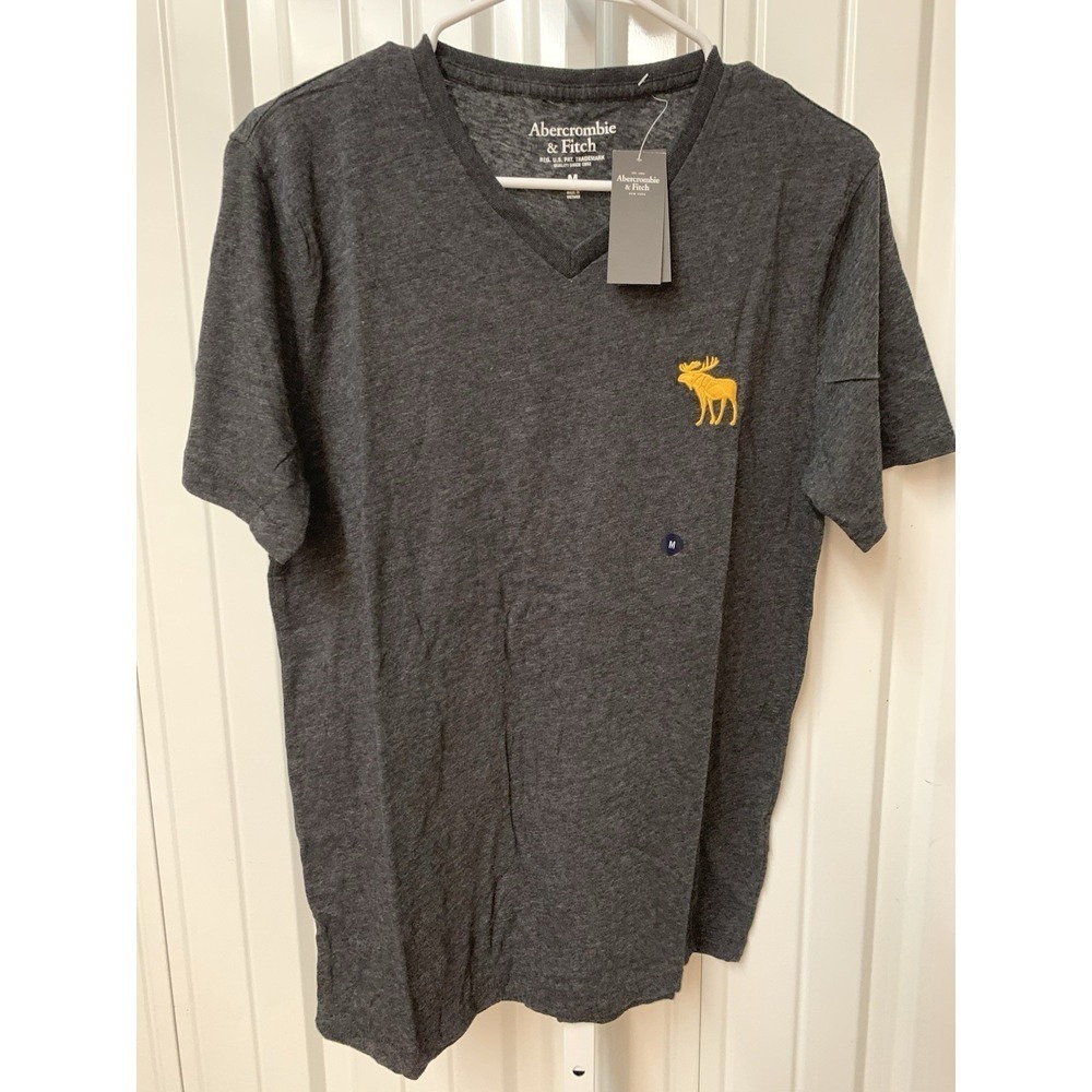 NWT ABERCROMBIE & FITCH MEN's Large Icon T Shirt Size M